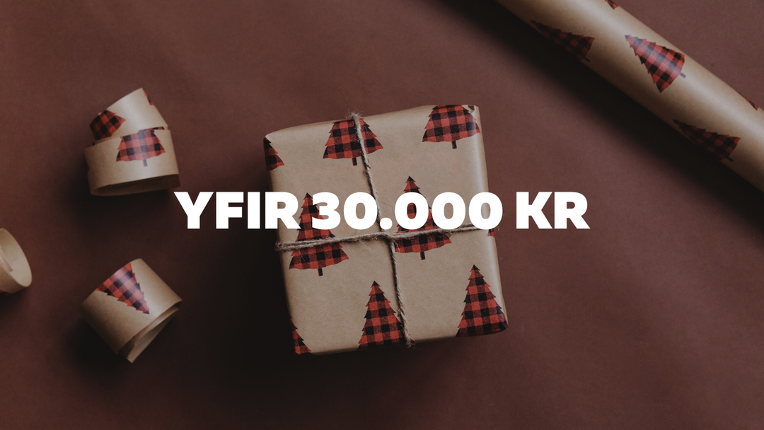 Gjafir yfir 30.000 kr