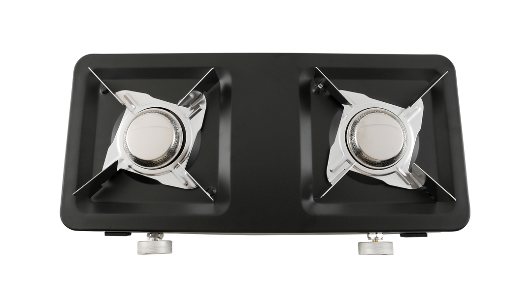 Asama Duo Burner tvöföld gashella