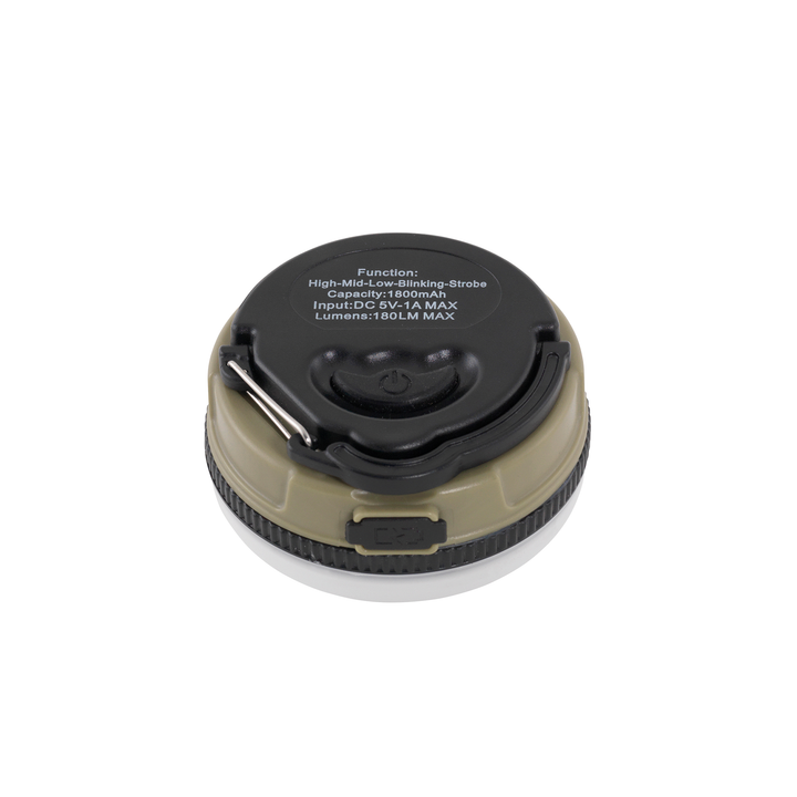 Dunkery Beacon ljós m/ hlaðanlegu batteríi