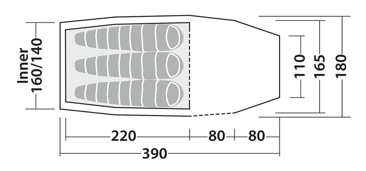 Roamer 3 LW göngutjald