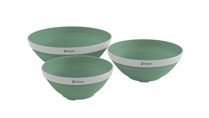 Collaps Bowl Set Shadow Green skálasett