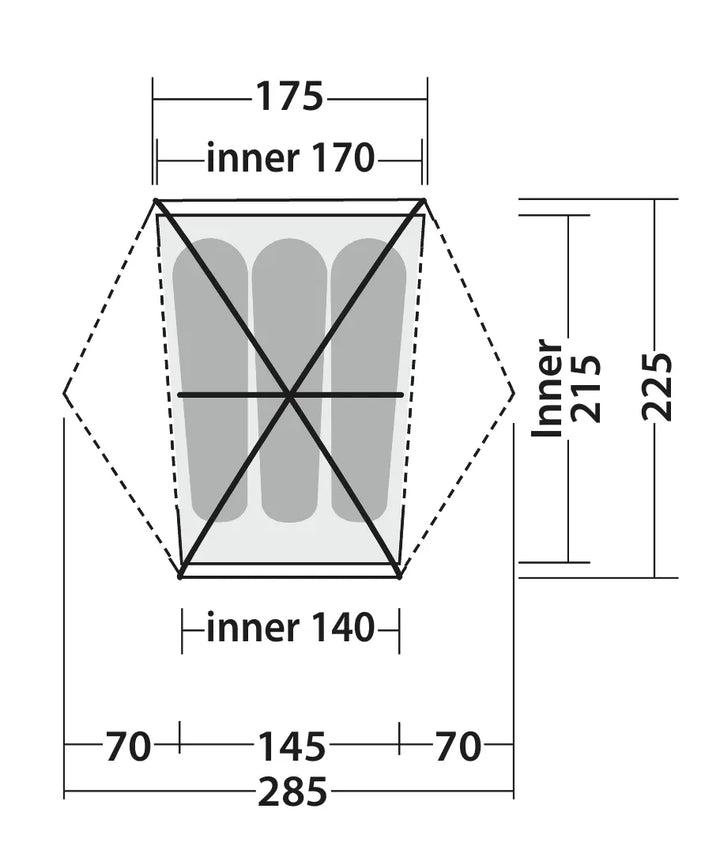 Seeker 3 LW göngutjald