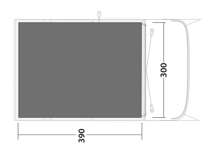 Footprint Flagstaff / Nashville / Monterey 5 Air undirlag