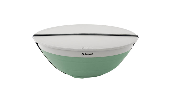 Collaps Bowl & Colander Set Shadow Green skál- og sigtissett