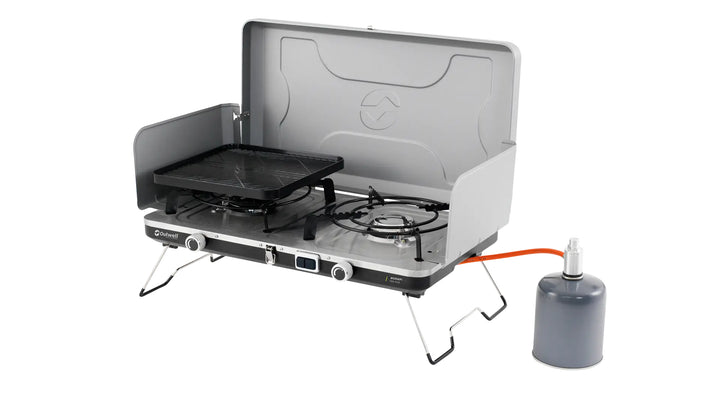 Merapi Pro Duo Deluxe Gashella Með Grillplötu